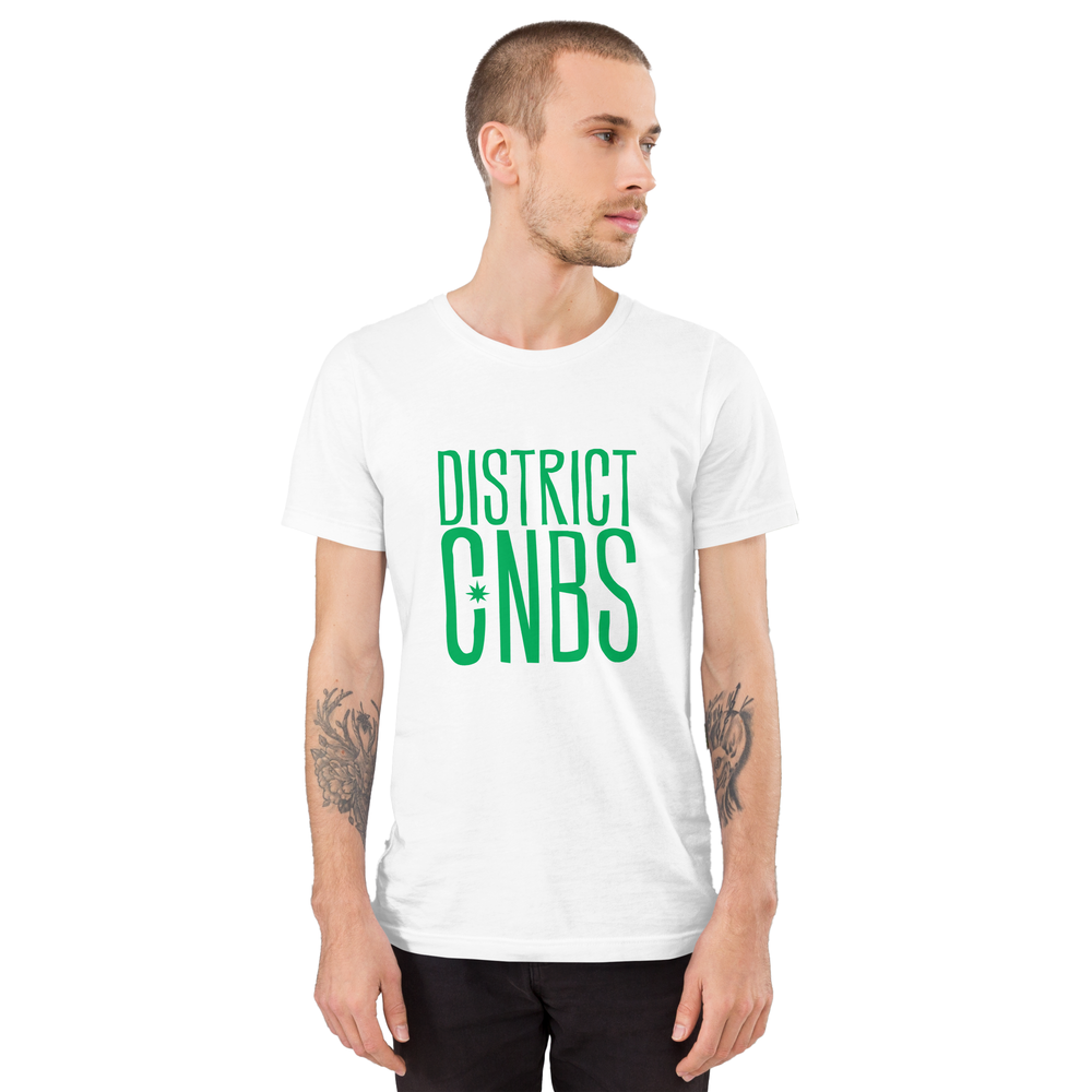 District CNBS Tee - White