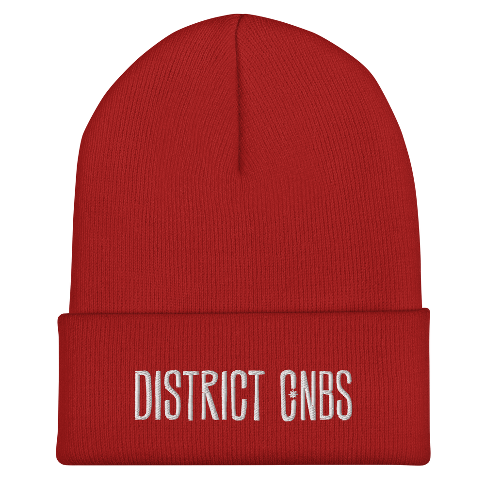 
                  
                    District CNBS Cuffed Beanie
                  
                