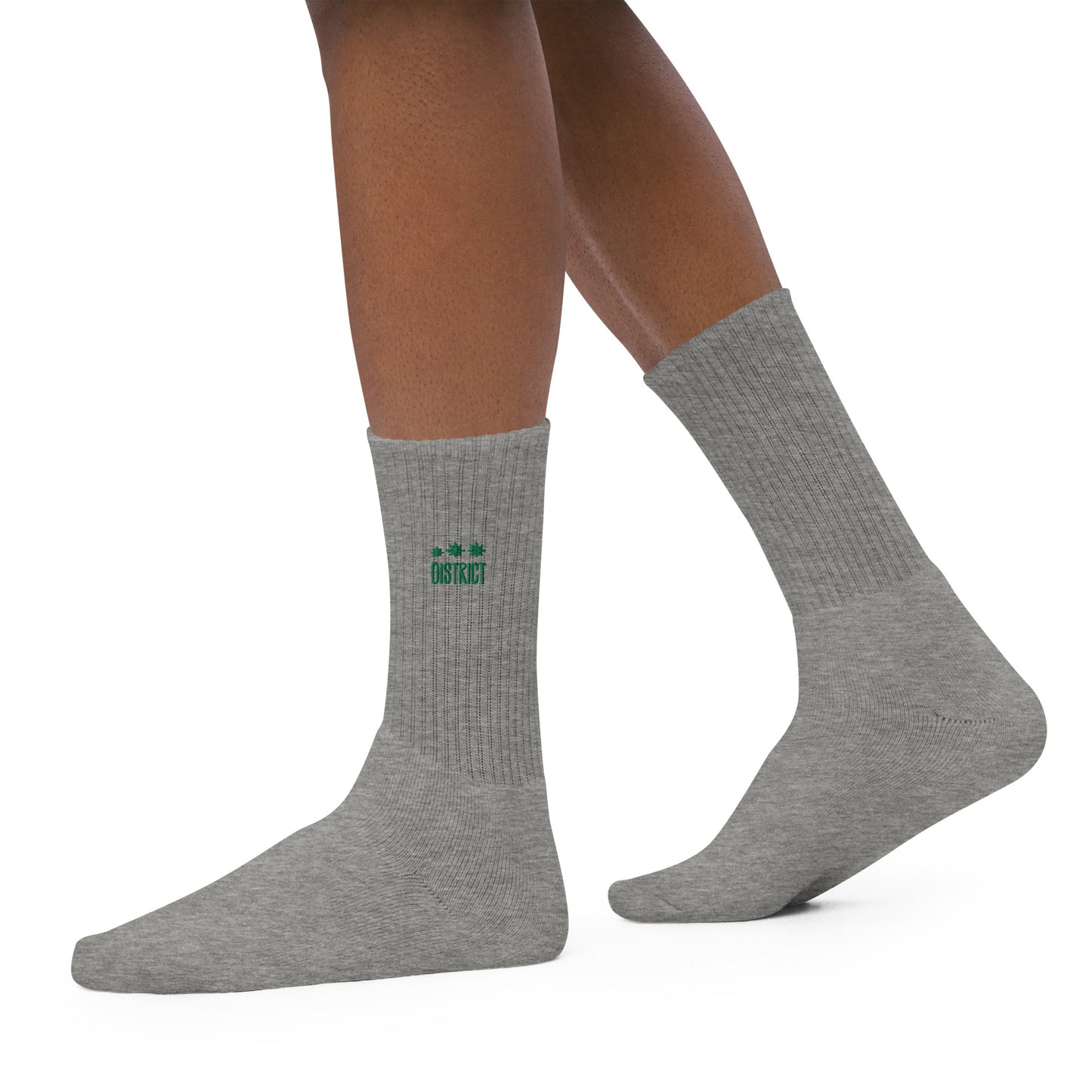 
                  
                    District Logo Embroidered socks
                  
                