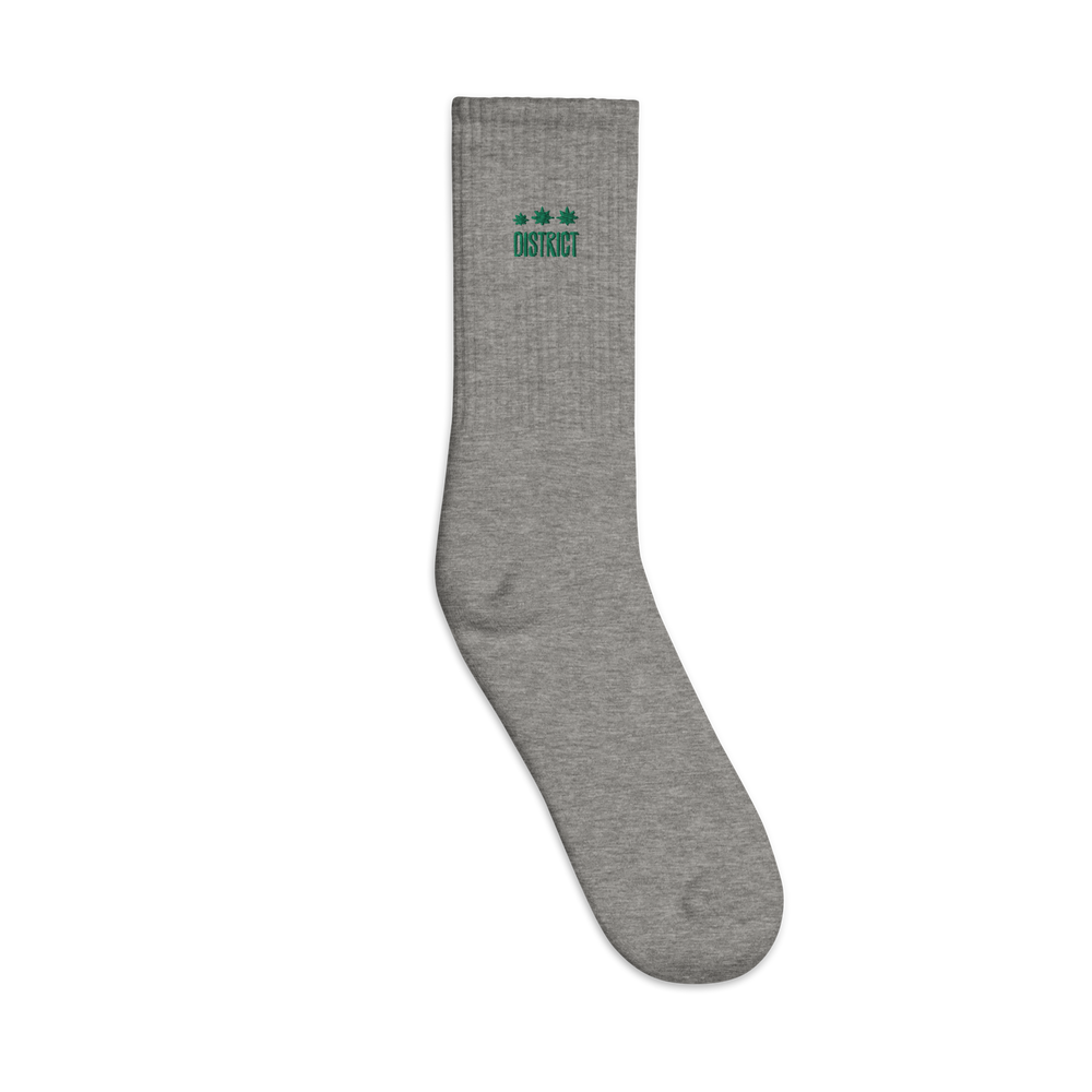 
                  
                    District Logo Embroidered socks
                  
                