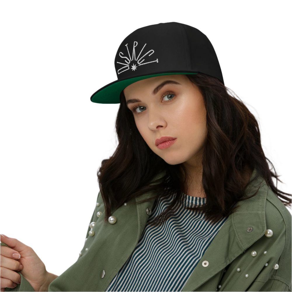 
                  
                    District Arched Snapback Cap
                  
                