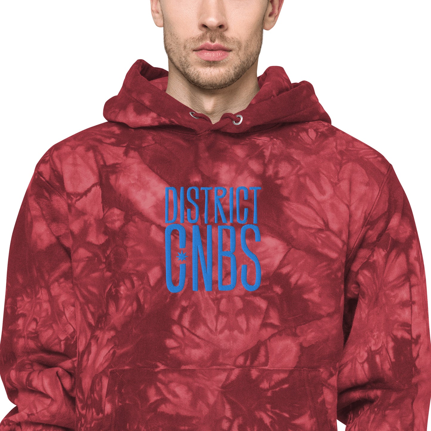 
                  
                    District Unisex Tie-Dye Hoodie - Red
                  
                