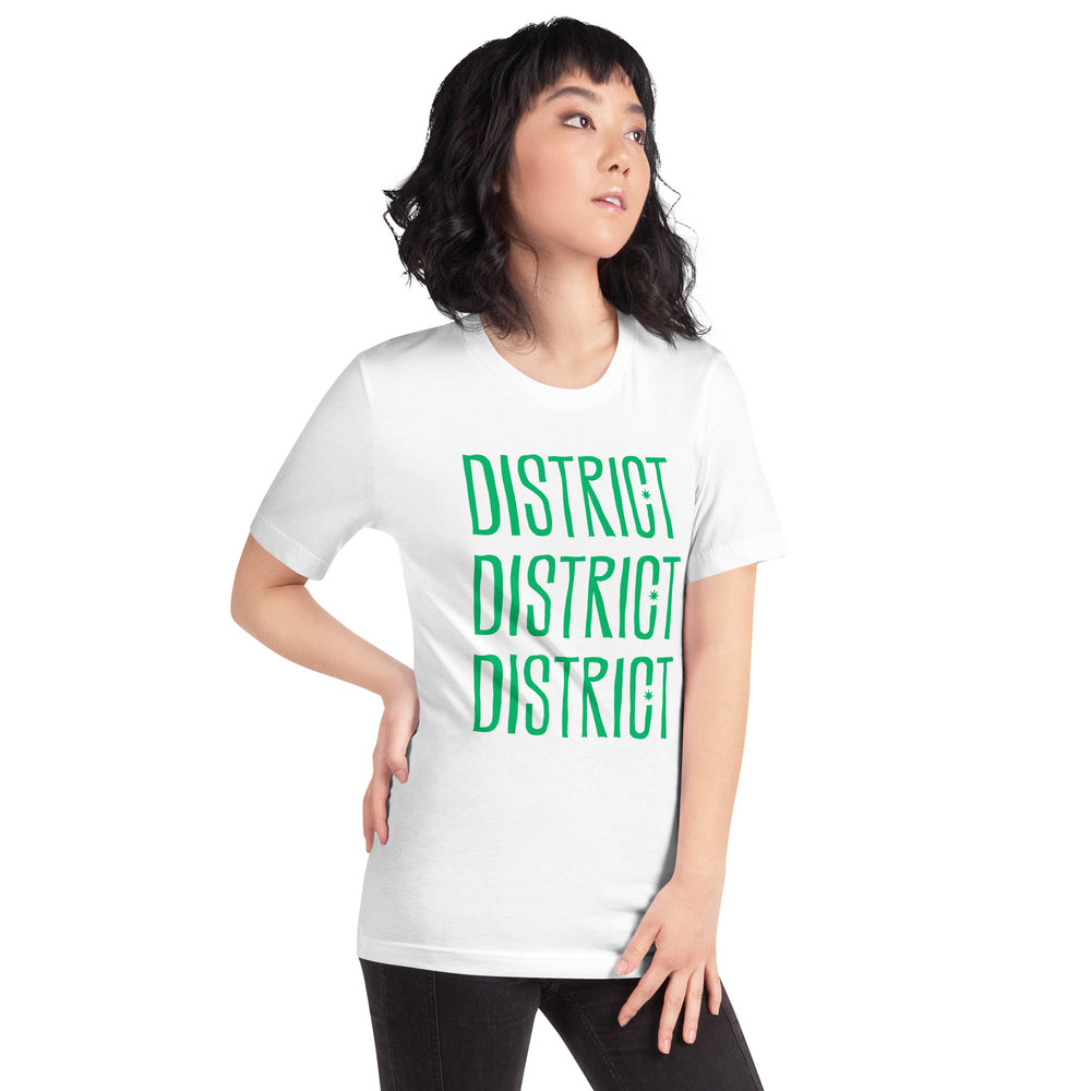 District Stacked Logo Tee